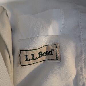 L.L. Bean Cream Cropped Pants